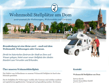 Tablet Screenshot of parkplatz-am-dom.de